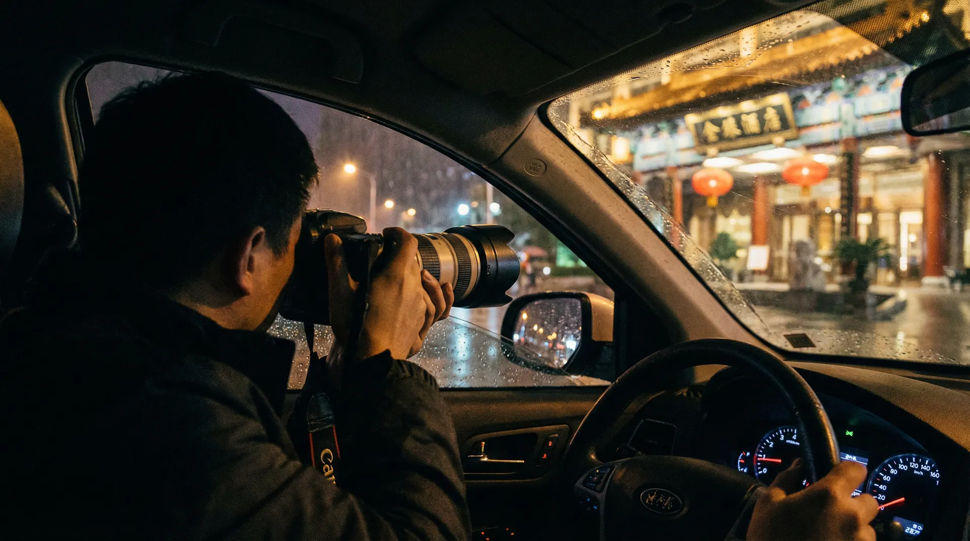 暗网吃瓜 - 记者深夜跟踪拍摄明星行踪